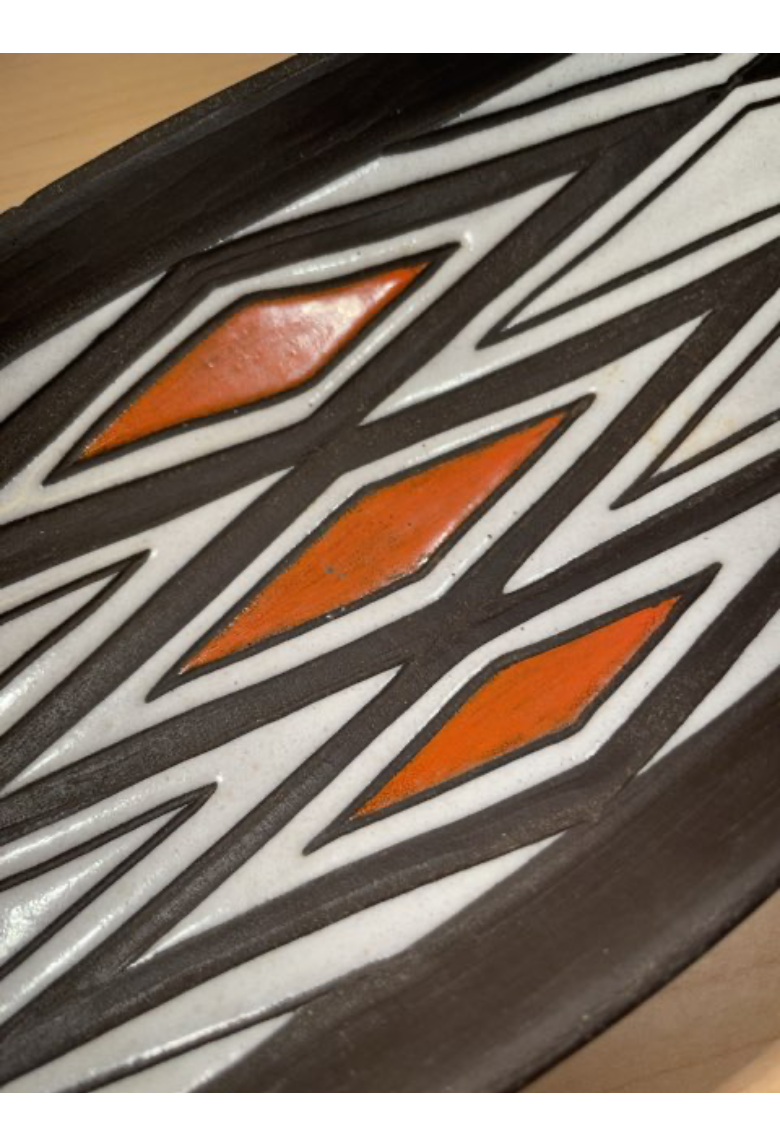 Tribal plate. Marianne Starck for Michael Andersen